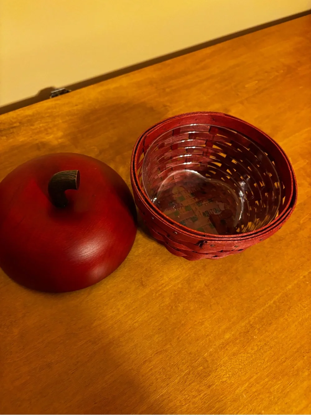 2007 Longaberger Collectors Club Apple Basket